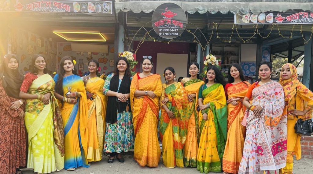 চাঁদপুরে বিজয়ীর উদ্যোগে বসন্ত উৎসব পালন