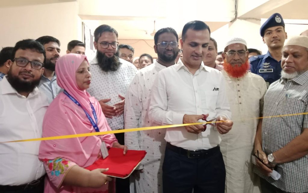 চাঁদপুর ডায়াবেটিক হাসপাতালে জুলাই পুনর্জাগরণে বিনামূল্যে স্বাস্থ্যসেবা ক্যাম্প