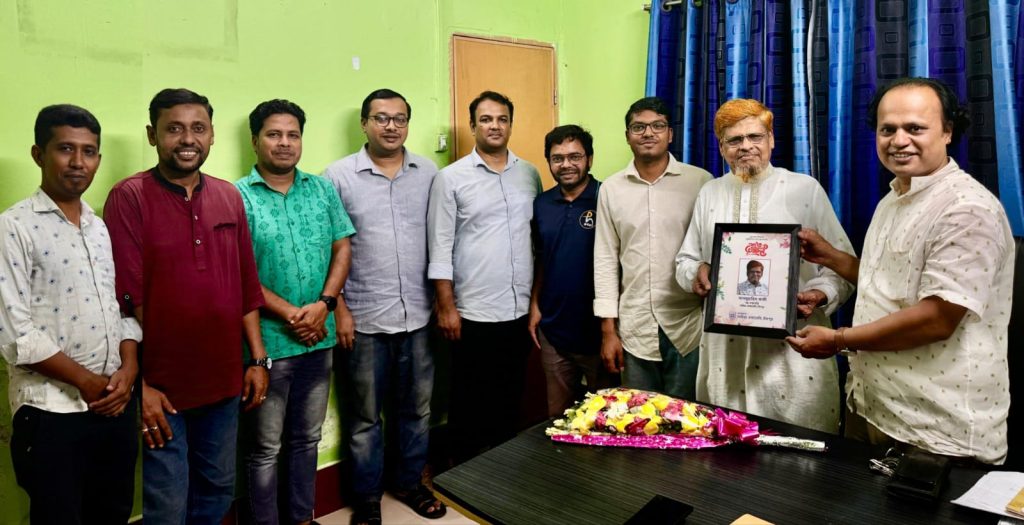 লেখক আবদুল্লাহিল কাফীর জন্মদিন পালন